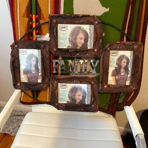 Beautiful Rustic Multi Picture Frame!